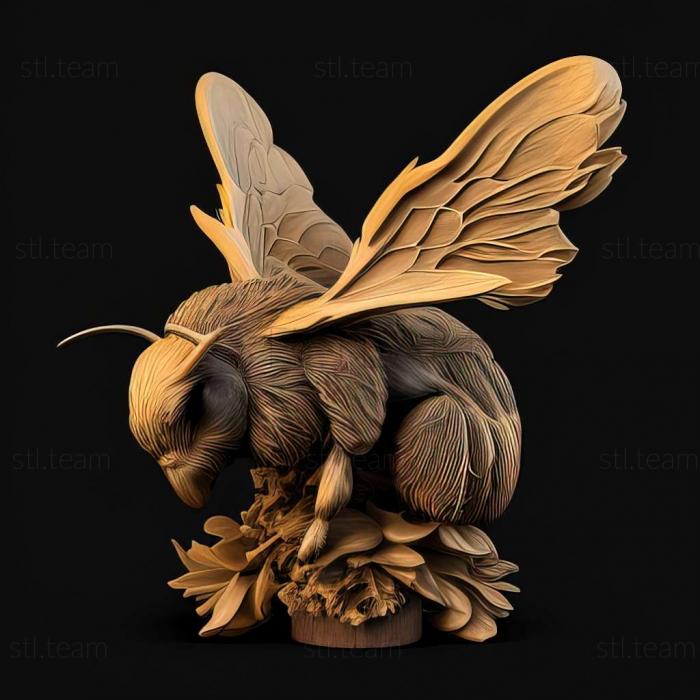 3D модель Bombus pensylvanicus (STL)